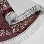 Mijölnir Juego de alfombrillas de baño Rojo clarete (2 piezas)